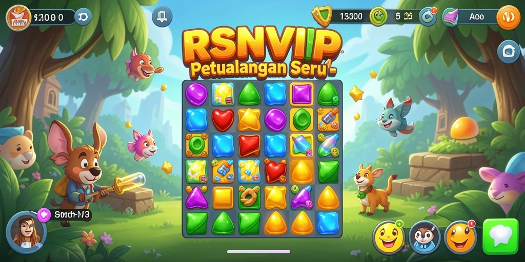 Tampilan menawan gameplay RSNVIP yang menyenangkan.