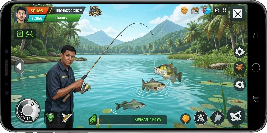 Tangkapan ikan besar dalam permainan SP666 yang mendebarkan.