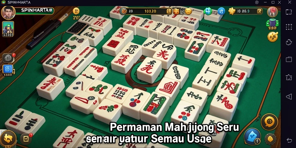 Tampilan gameplay menarik dalam SPINHARTA yang menantang.