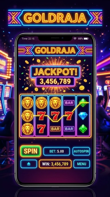 Screenshot dari halaman unduh aplikasi goldraja yang menampilkan berbagai pilihan aplikasi.